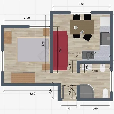 Apartmán Corte Papadopoli 2